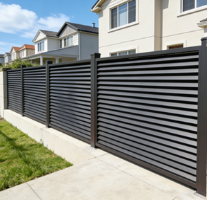 Panel de Cerca para Caballos de 3 Rieles, de Vinilo PVC Blanco, con Modelado 3D de Metal y Aluminio, Multiusos, para Granja, Jardín, Privacidad Total, Ecológico, para Exteriores - Product Image 5