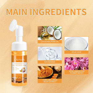 Nettoyant Visage en Gel Glycérol Nettoyage Profond Personnalisé Marque Privée Contrôle Sébum Éclaircissant Brosse Visage Format Voyage pour Tous Types de Peau Sans Parfum - Product Image 6