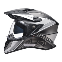 Casques de moto personnalisés unisexes les plus populaires, pare-soleil amovible, casques de moto pour adultes, casques de moto en ABS, commerçant