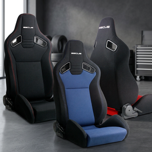 Asiento Deportivo Reclinable Estilo Racing SSCUS, Tela Speedster, Ajuste Universal SP-FABRIC, Brinda una Sensación Lujosa y Excelente - Product Image 1