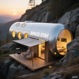 Espaces de Spectacle Temporaires dans les Parcs Urbains Capsule Préfabriquée pour Expositions d'Art Cinémas Mobiles Activités Culturelles - Product Image 3