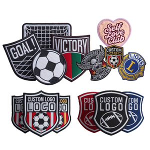 도매 맞춤형 축구 오토바이 라이온스 셀프 러브 클럽 로고 아메리카 자수 셔닐 패치 - Product Image 1