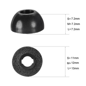 Defean-oreillettes en mousse à mémoire de forme, oreillettes de remplacement en mousse à mémoire de forme pour TWS Samsung <span class=keywords><strong>Galaxy</strong></span> <span class=keywords><strong>buds</strong></span> Pro - Product Image 3