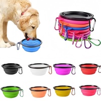 Bol pliable pour animaux de compagnie InDog 5.12 avec logo personnalisé, bols pliables pour chats et chiens, plat portable pour nourrir et abreuvoir les animaux de compagnie lors de la promenade, du stationnement et des voyages