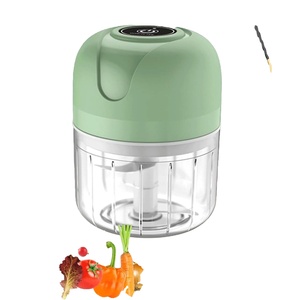 250ml en acier inoxydable Mini USB sans fil électrique hachoir ail presse hachoir légumes chili hachoir à viande cuisine - Product Image 1