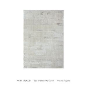 Mềm Mại Màu Trắng Màu Xám Hiện Đại Thảm Cho Phòng Khách Mô Hình Thời Trang Nonslip Lớn Thảm Khách Sạn Thảm Cạnh Giường Ngủ Thảm Quảng Đông Nhà Máy - Product Image 2