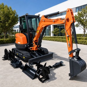 Mini Excavadora de Entrega Rápida, 1.5 Toneladas, 2 Toneladas, 3.5 Toneladas, Excavadora Hidráulica Nueva, Mini Bagger Multifunción, Mini Excavadoras Pequeñas - Product Image 6