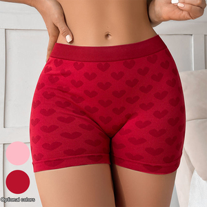 Wholesale <strong>Women</strong> Heart Shape Boyshort <strong>Boxer</strong> Butt Lift <strong>Women</strong> Underwear Nylon High Waist Seamless Panties Lady Sports <strong>Boxers</strong> - Product Image 1