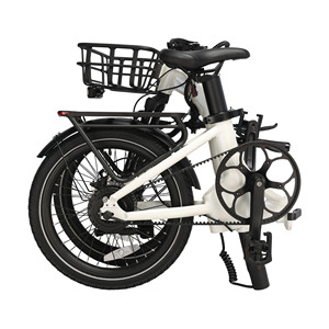 Vélo électrique pliable ToprideX avec cadre en alliage d'aluminium de 20 pouces, batterie au lithium, freins à disque G3, <span class=keywords><strong>moteur</strong></span> à moyeu arrière, portable pour un usage quotidien - Product Image 6