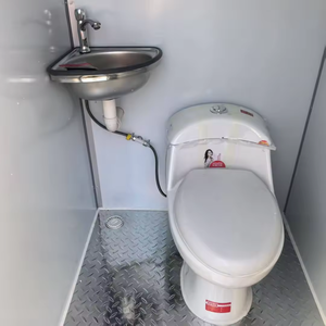 Baño Móvil Prefabricado Portátil para Exteriores, <span class=keywords><strong>Doble</strong></span> o Individual, para Parques, Precio de Fábrica - Product Image 5