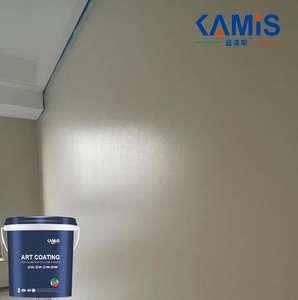 Vỏ trứng bóng sơn nước dựa trên nghệ thuật sơn tường nội thất mercerized tường Net mùi không thấm nước chống vết chà kháng - Product Image 4