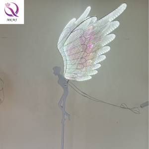 L'ange route éclairage ornements luxe <span class=keywords><strong>2023</strong></span> décoration de mariage toile de fond pour la scène d'événement décoration d'entrée de mariage - Product Image 3