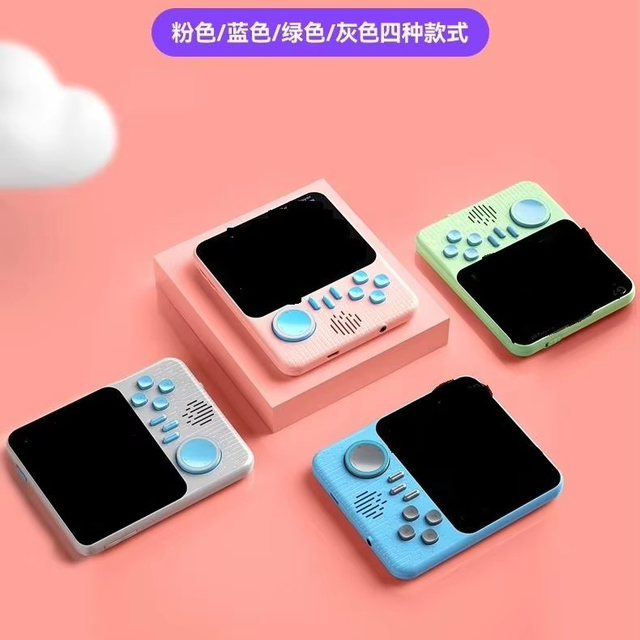 2026 Best Selling Retro Mini Handheld Game Console Boy G7 TV Plug Video Player Colorful 1 Handheld Game Box 666 Used for Gift