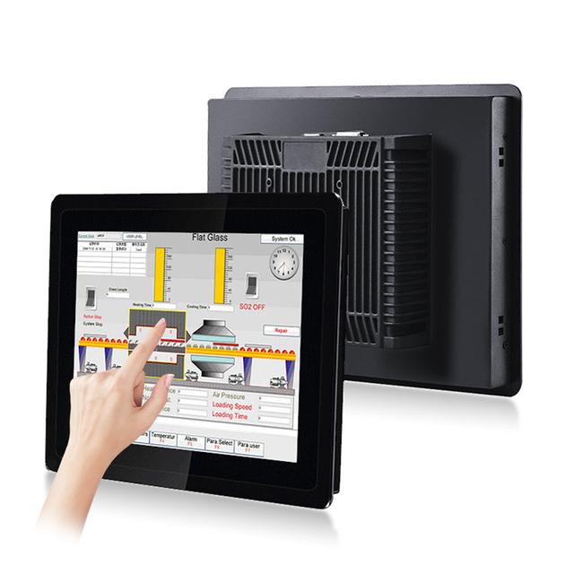 COMPT Custom 12.1 Inch IP65 Waterproof Industrial Touchscreen Monitor Multitouch Steam-Proof Embedded Panel Mount High 4:3