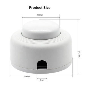 Interruptor de Pedal en Línea y Fuera de Línea Zing Ear ZE-127F para Lámpara de Mesa - Product Image 2