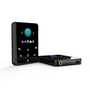 เครื่องเล่น MP3 แบบพกพาขนาดกะทัดรัด รูปทรงสี่เหลี่ยม เชื่อมต่อไร้สายผ่านบลูทูธ ลำโพงในตัว บันทึกเสียงได้ เครื่องเล่นมัลติฟังก์ชั่น - Product Image 3