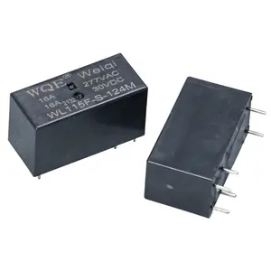 8A 16A power relays 12v 24v 48v 1A 1B 1C 2A 2B 2C contact form 8pin 6pin 0.53w 115F pcb relays with test report