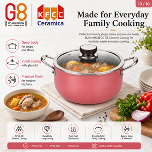 <span class=keywords><strong>Casserole</strong></span> en acier inoxydable 3 plis de qualité alimentaire 20/24/28 cm, avec couvercle, pour la cuisine - Product Image 6