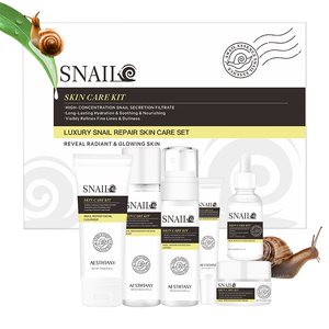 Cosméticos Coreanos para el Cuidado de la Piel, Antienvejecimiento, con Mucina de Caracol, Hidratante, Blanqueador, Suero Facial, Crema Esencial, Set de Cuidado Facial, Marca Privada - Product Image 2