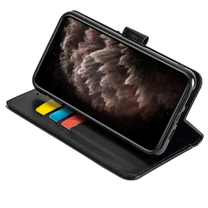 Funda de teléfono con tapa de rayas de cuero para tarjetas de billetera para <span class=keywords><strong>iPhone</strong></span> 11 <span class=keywords><strong>12</strong></span> 13 <span class=keywords><strong>Mini</strong></span> PRO MAX 16 Plus con cubierta protectora de <span class=keywords><strong>características</strong></span> de paquete de tarjetas - Product Image 2