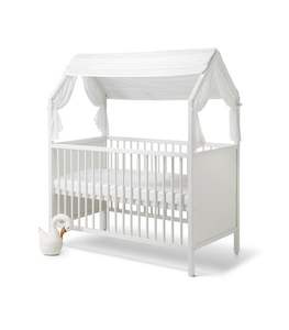 เตียงเด็กและเตียงเด็กเล็กไม้สนแท้ - ดีไซน์มินิมอลสำหรับใช้ในห้องนอน - Product Image 2