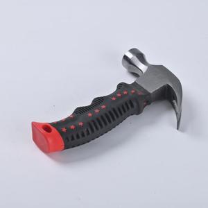 Martillo de garra mini con mango corto, agarre antideslizante, diseño de estrella roja, cabeza de acero inoxidable, portátil, grado industrial, OEM, para reparaciones domésticas - Product Image 2