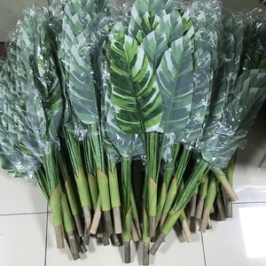 Plantes d'intérieur décoratives 95cm 9 feuilles de bonsaïs artificiels <span class=keywords><strong>sans</strong></span> <span class=keywords><strong>pot</strong></span> pour la maison et le salon - Product Image 6