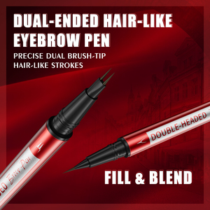 Lápiz de <span class=keywords><strong>Cejas</strong></span> 2 en 1 con Punta Doble para <span class=keywords><strong>Microblading</strong></span>, Resistente al Agua y <span class=keywords><strong>a</strong></span> las Manchas, con Doble Cepillo para Trazos Naturales - Product Image 4