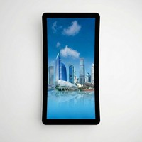 Monitor LCD Curvo con Pantalla Táctil Curva en Forma de C de 23.6 Pulgadas, Personalizado por CTIT, con Sistema Operativo Android, Windows o Linux, Resolución FHD, R1500, Kioscos Interactivos Digitales R1500