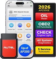 Lecteur de code OBD2 pour voiture Autel AP2500E/AP2500 BT, version améliorée de l'AP200