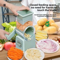 Râpe manuelle multifonctionnelle en gros pour fruits, pommes de terre, fromage, légumes – Coupe-légumes et hachoir