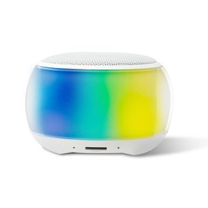 Mini altavoz BT inalámbrico portátil barato, Unidad de <span class=keywords><strong>bocina</strong></span> de 52mm, luces de colores deslumbrantes de gran volumen, Subwoofer pequeño manos libres TWS TF AUX - Product Image 5
