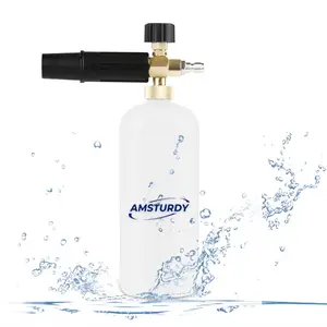 AMSTURDY FC01 top rated snow foam lance canon de espuma car wash snow foam soap gun cannon for pressure washer