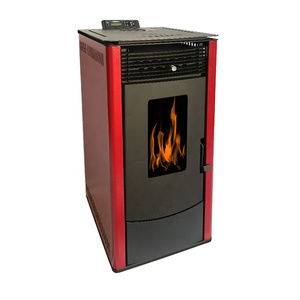 Poêle à granulés de bois moderne en fonte pour intérieur avec Wifi à vendre - Product Image 2
