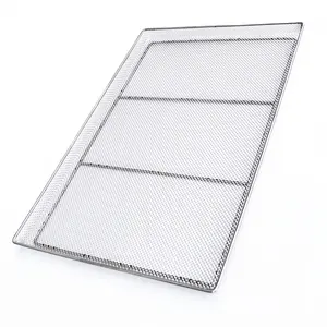 Food Grade Stainless Steel Customized Size Drying Equipment Grain Drying Tray, Seafood Drying Mesh Pan