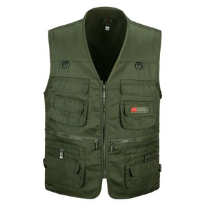 Gilet de Pêche et de Photographie Homme en Maille Respirante à Séchage Rapide pour Activités de Plein Air Printemps-Été - Product Image 1
