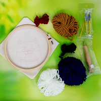 Kpop Lieferant DIY Design Style Küchen matte Untersetzer Paket Niedliche handgemachte Stanz nadel Trink geschirr Bedrucktes Papier Material für