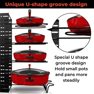 Présentoir multicouche économique pour présentation de supports de casseroles - Product Image 4