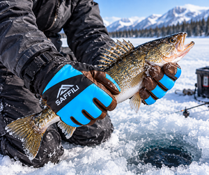 Gants de navigation et de pêche professionnels OEM |   Gants marins à haute adhérence, courts et longs, pour les doigts |   UV50+ Séchage rapide Imperméable - Product Image 6