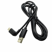 Câble USB vers Micro USB personnalisé à angle droit de 90 degrés pour la synchronisation des données et la charge rapide des téléphones mobiles, tablettes et appareils photo Android