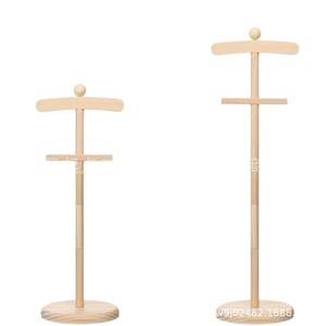 Wooden Floor Standing Childrens <b>Clothes</b> <b>Rack</b> Solid Wood Multipurpose Portable Clothing Organizer For Kids Room Dressing Area - Product Image 5
