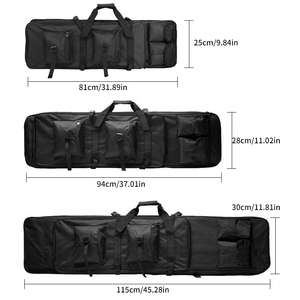 SIVI Outdoor Dubbele Lange Tas Transportkoffer Outdoor Tactische Wapenkoffers Water- en Stofbestendige Lange Wapenkoffer Tas - Product Image 5