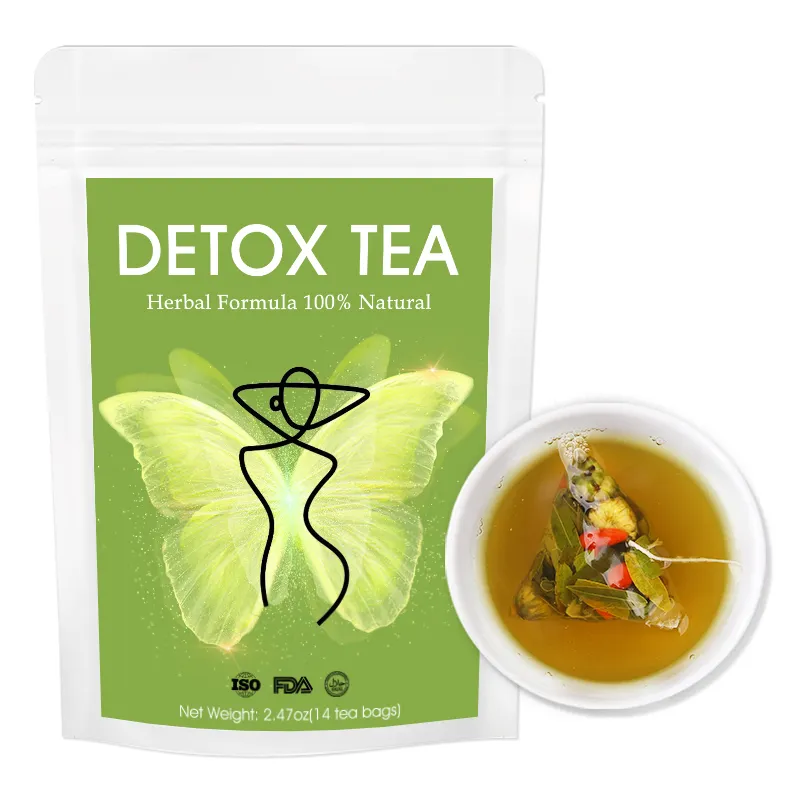 Private Label Premium Factory Supply Slimming 14 Days Detox Tea Lose Weight Skinning Herbal Tea Flat Belly Tea