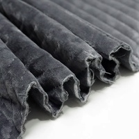 Vente chaude 100% Polyester Doux Microfibre Ultrasonique Couette Motif Velours Tricot Canapé Tissu Flanelle Tissu Quilting Technique