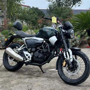 รถจักรยานยนต์ย้อนยุค200cc แข่งรถ staho <span class=keywords><strong>Cafe</strong></span> คอลเลคชั่นจักรยานวินเทจความเร็วสูงสุด80กม./ชม. - Product Image 3