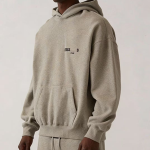 Sudadera con capucha extragrande para hombre de <span class=keywords><strong>Fear</strong></span> Tops, de algodón grueso, con logotipo personalizado, estampado en relieve de alta calidad, estilo 3D God - Product Image 6