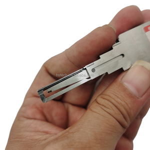 Giảm Giá Mạnh Công Cụ Tự Động Lishi Tốt Nhất 2in1 <span class=keywords><strong>Pick</strong></span> Lishi HU56 <span class=keywords><strong>2</strong></span> Trong 1 Chọn Và Bộ Giải Mã - Product Image 2