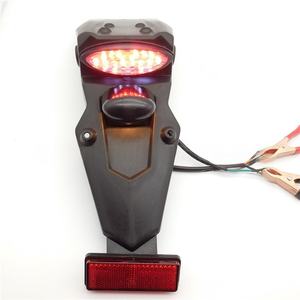 Accessoires pour motos, éclairage de garde-boue de moto, support de feu arrière LED, ensemble complet de feu arrière de garde-boue, feu arrière de moto - Product Image 1