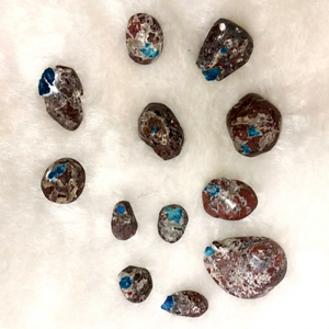 Latest 2026 Valuable Premium Quality Cavansite Tumbled Stone for Home Decoration, Healing Chakra and Meditation - Product Image 1
