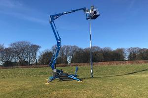 รถกระเช้าบูมติดรถบรรทุก 4x4 ยี่ห้อ Qiyun ขนาด 6 ม. 8 ม. 12 ม. 14 ม. 16 ม. พร้อมตะกร้า - Product Image 5